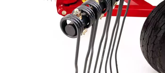 LONG FLEXIBLE RAKE TINES